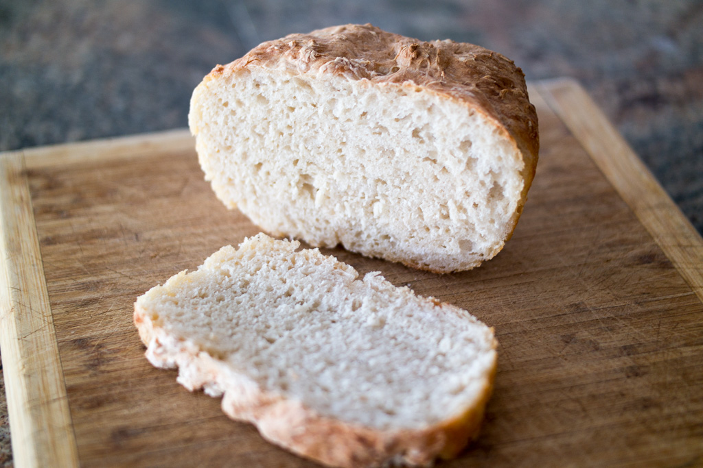 easy and fast white bread recipe