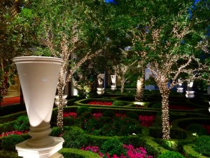 Nighttime Gardens At Wynn/Encore Las Vegas