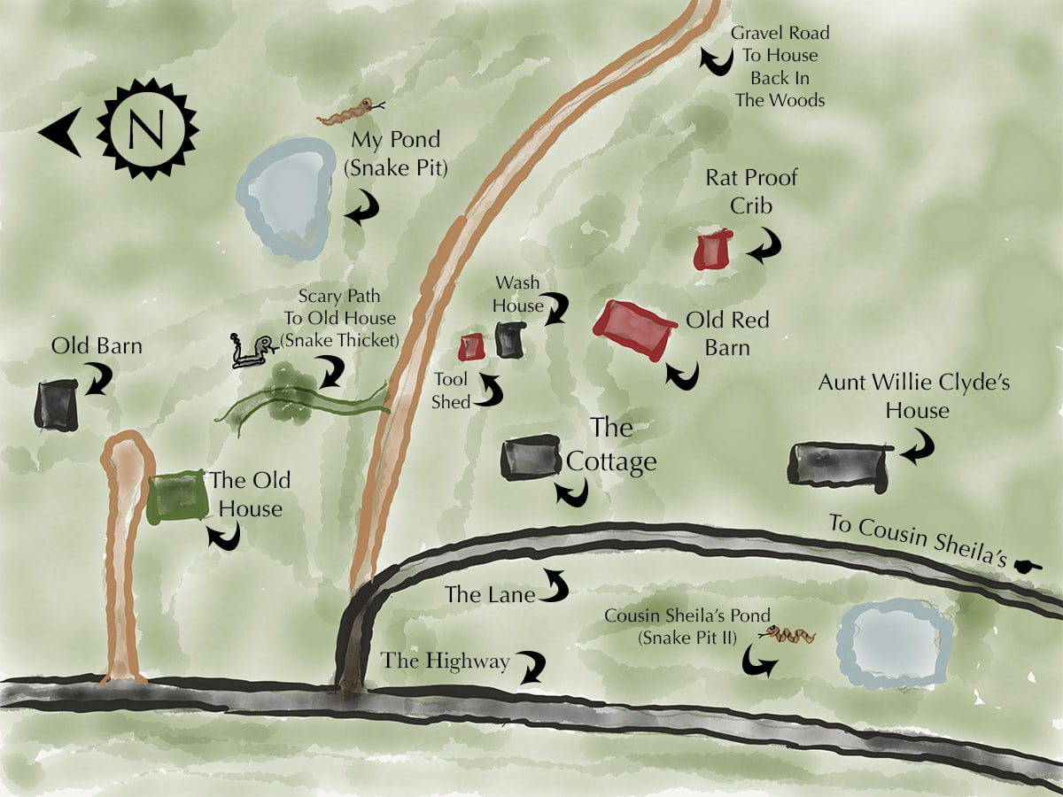 Map of Cottage and Farm