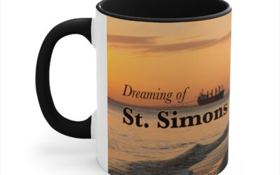 Dreaming of St. Simons Accent Coffee and Tea Mug, 11oz