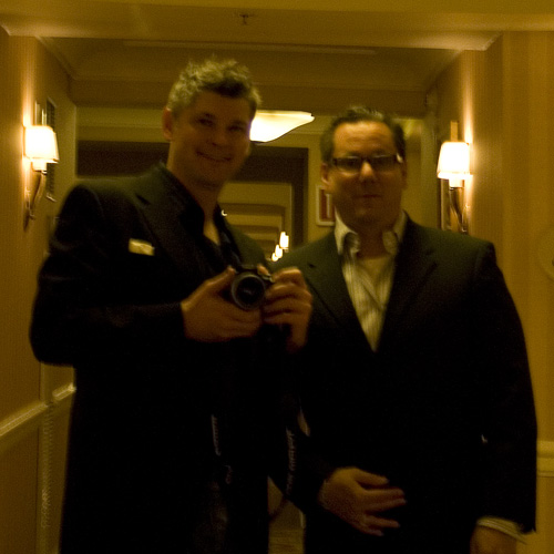 paul and lee in las vegas - four seasons hotel atop Mandalay Bay