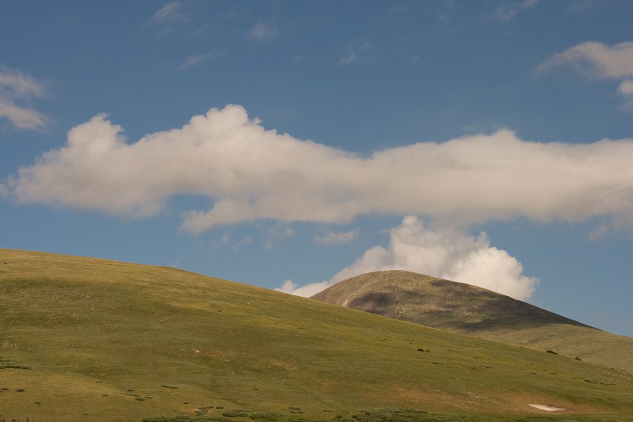above the treelike - guanella pass colorado