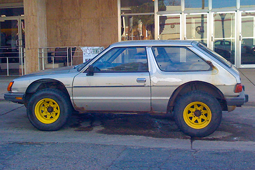 weird car in denver