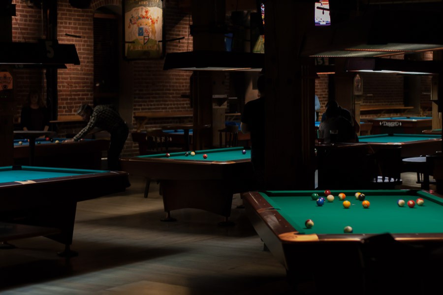 Haunted Pool Table Area - Upper Floor at Wynkoop Brewing Co.
