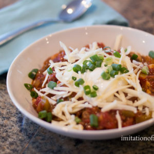 vegetarian chili