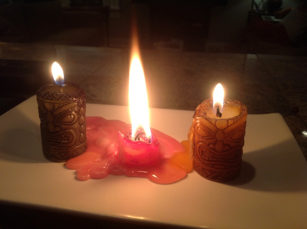 not the disney-inspired candles