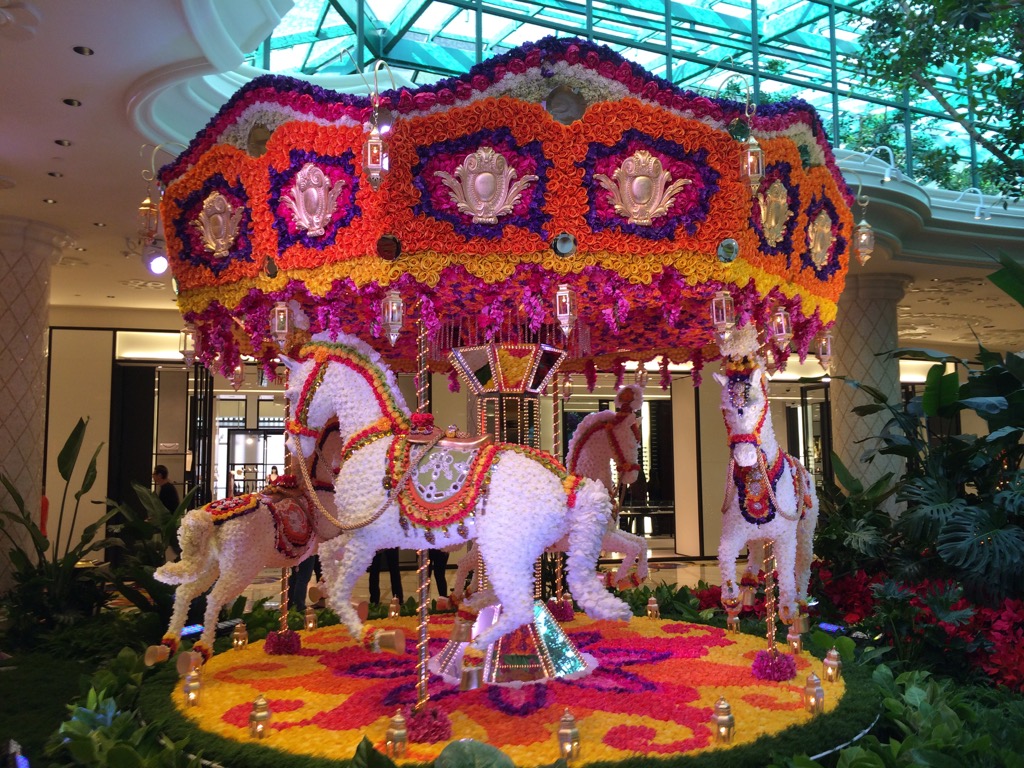 Floral Carousel - Lobby At Wynn Las Vegas