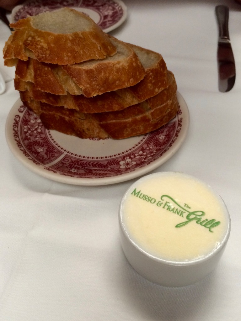 Bread & Butter, Musso & Frank Grill, Hollywood