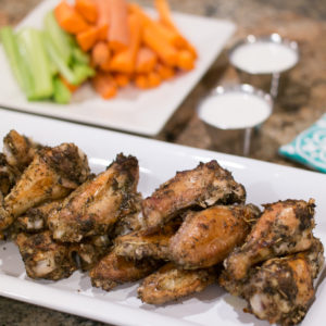 roasted herbed chicken wings