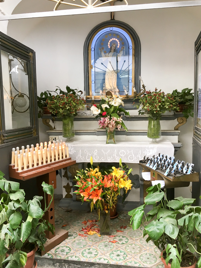 Shrine to Mary Sorrento Italy