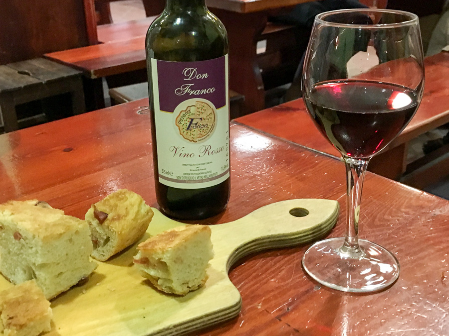 wine and bread pizzeria da franco sorrento