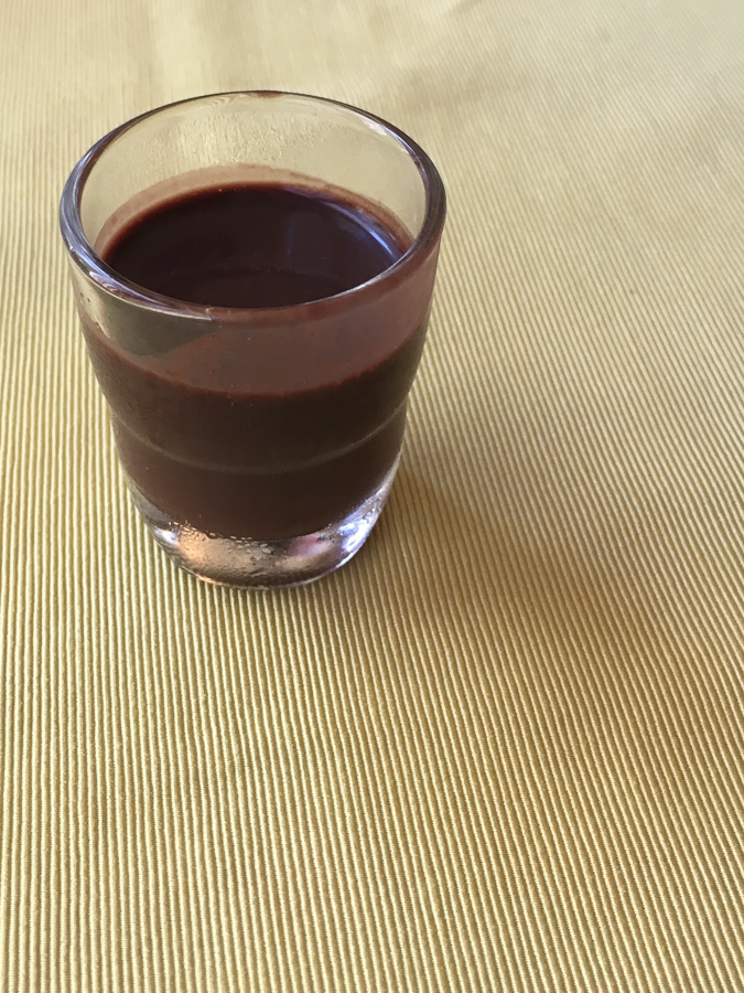 house made chocolate liqueur il leone rosso sorrento