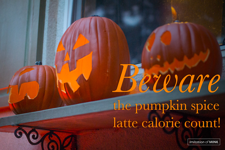 Beware The Pumpkin Spice Latte Calorie Count!