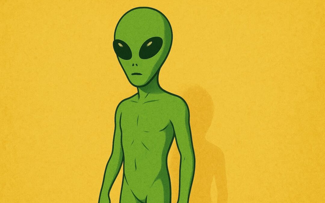 Why Are Aliens Always Green and Naked?