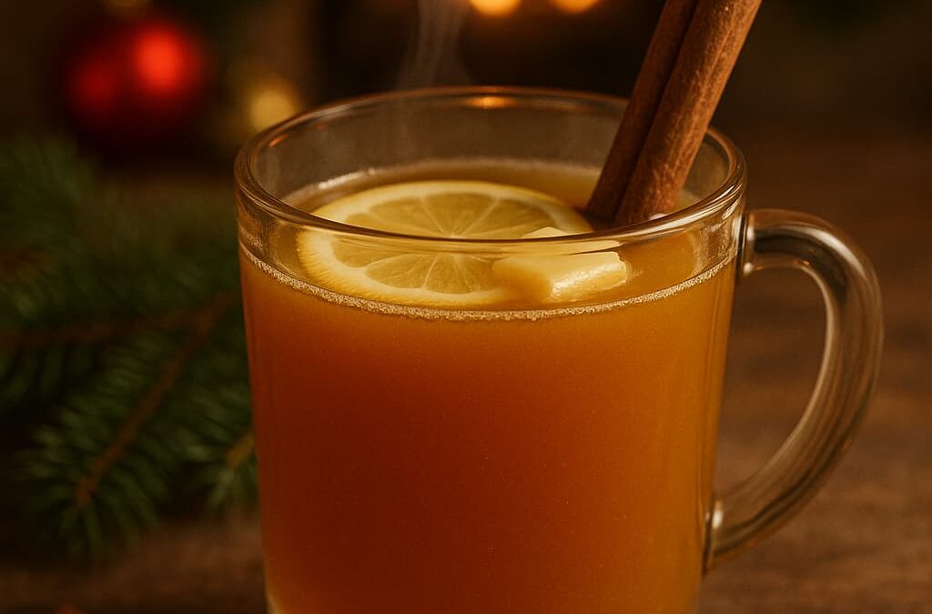 Hot Buttered Bourbon Drink Recipe