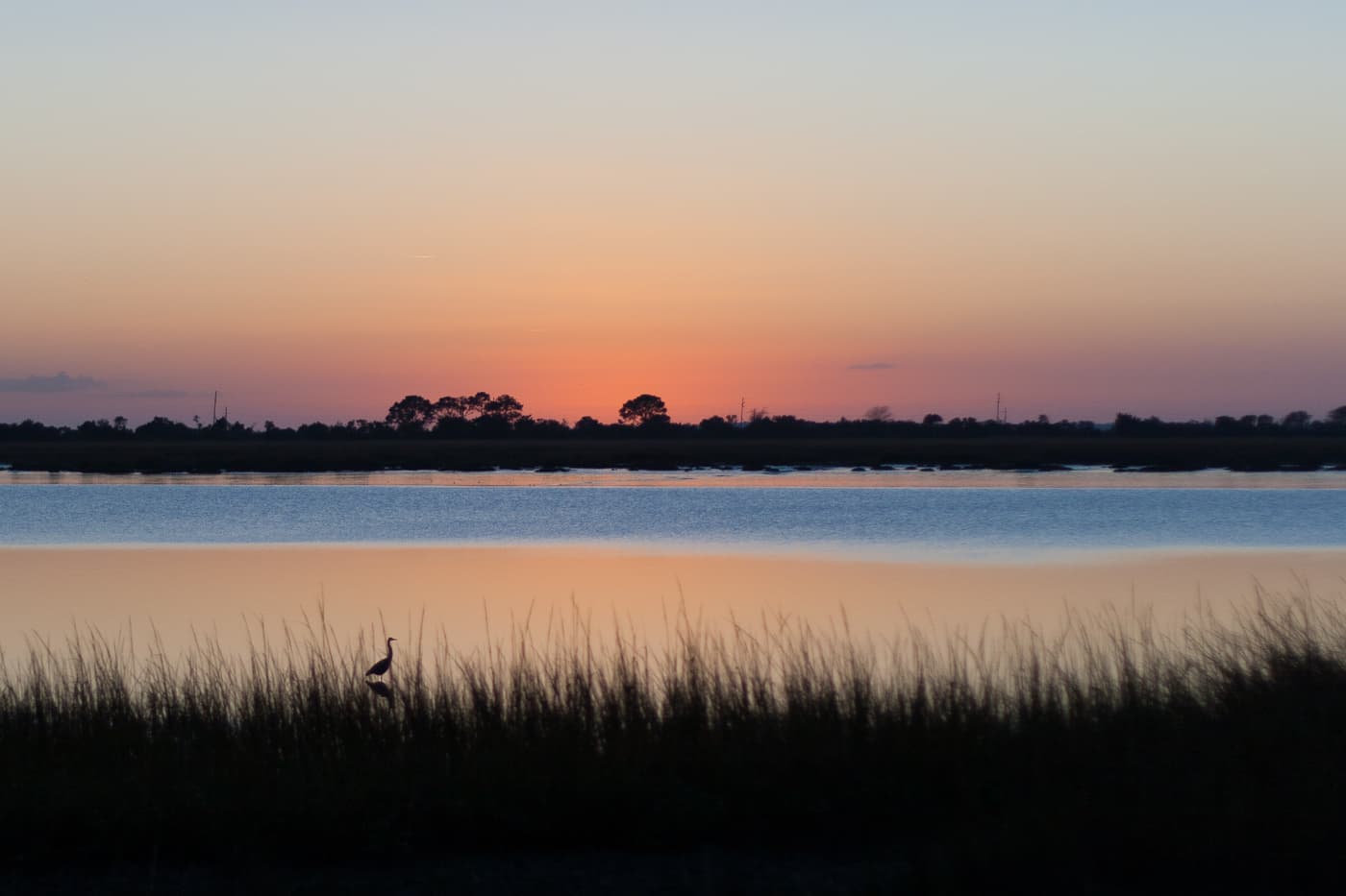 Marsh at sunset, Jekyll Island, GA