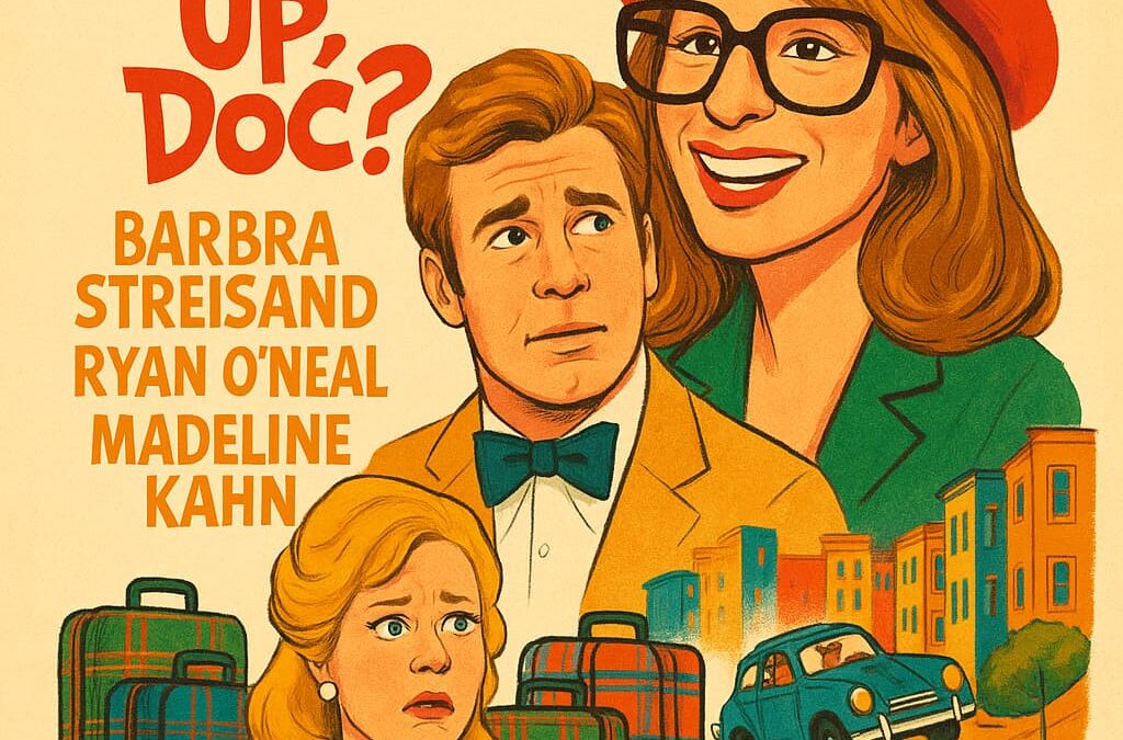 What’s Up, Doc? (1972) — A Screwball Classic Starring Barbra Streisand, Ryan O’Neal & Madeline Kahn