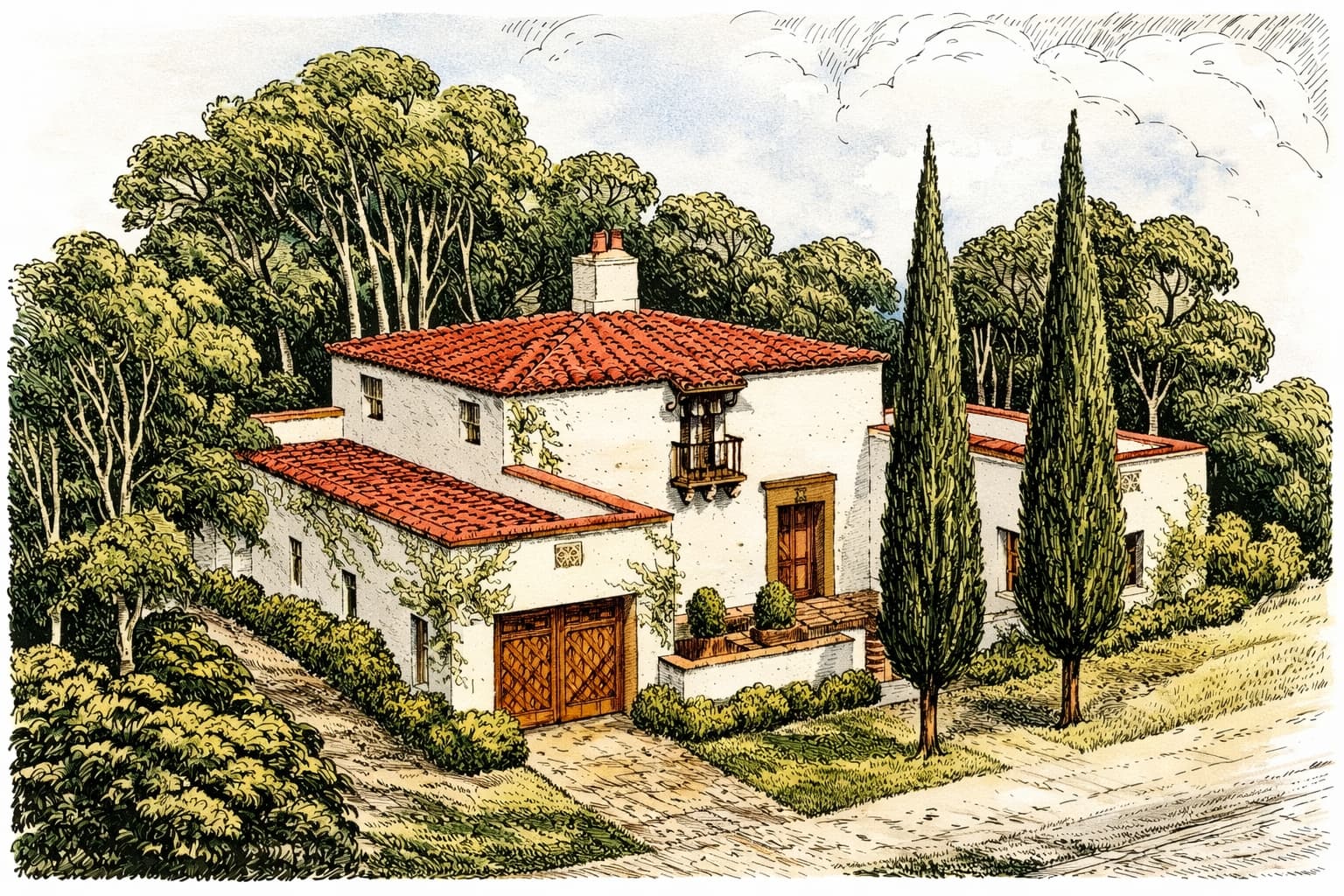 A House of Spanish Type (1928): Francis Keally’s Mediterranean Vision Revisited
