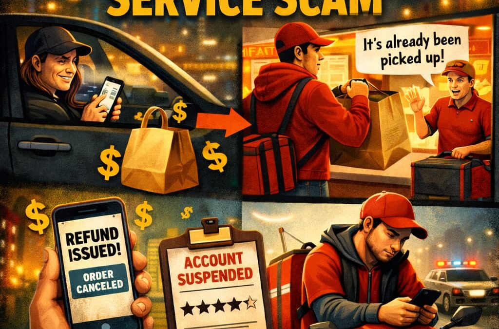 The Food Delivery Service Scam: How Online Orders Get Stolen