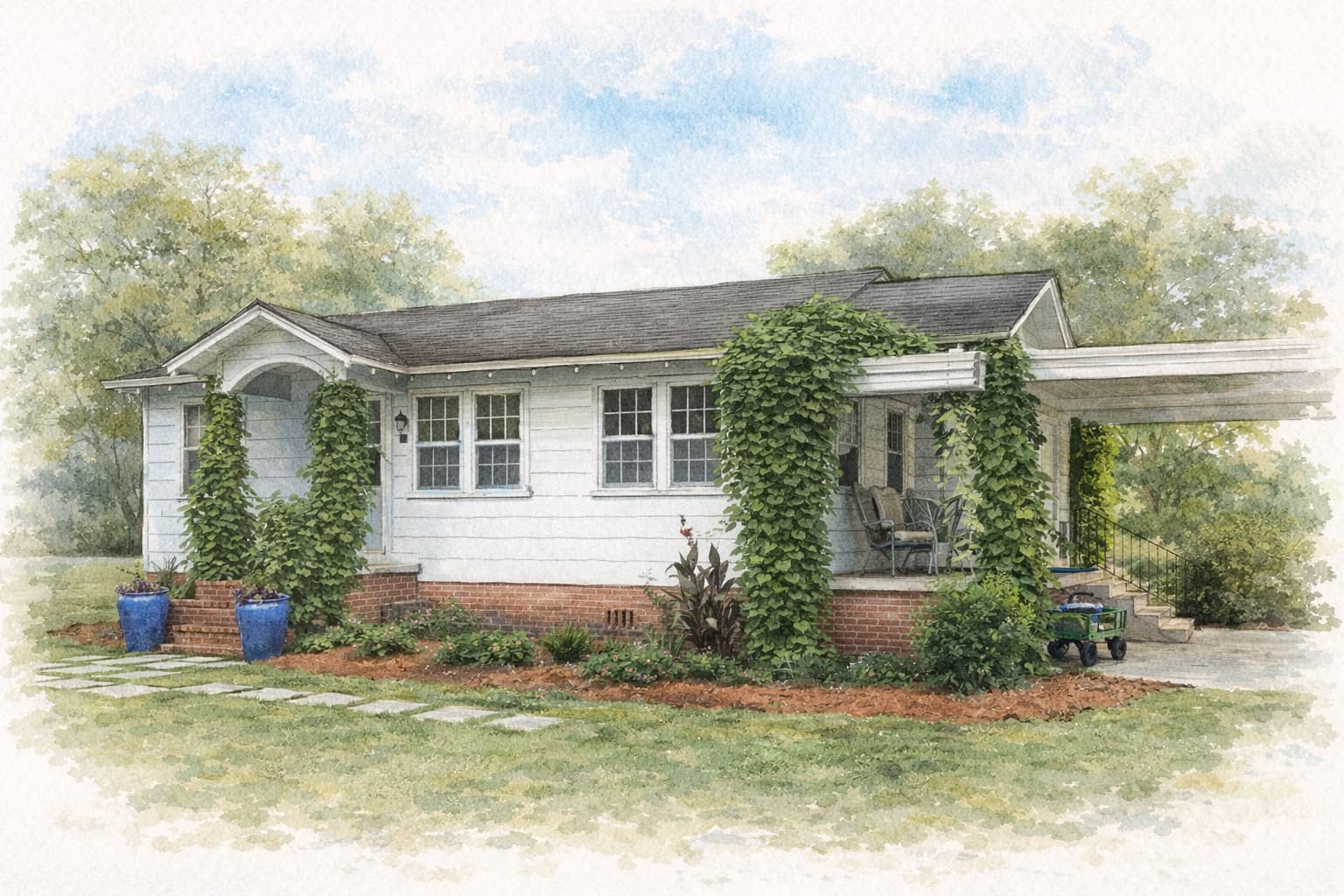 A Shotgun House, a Post-War Remodel, and a Dream Renovation: Rethinking My Laurel Cottage
